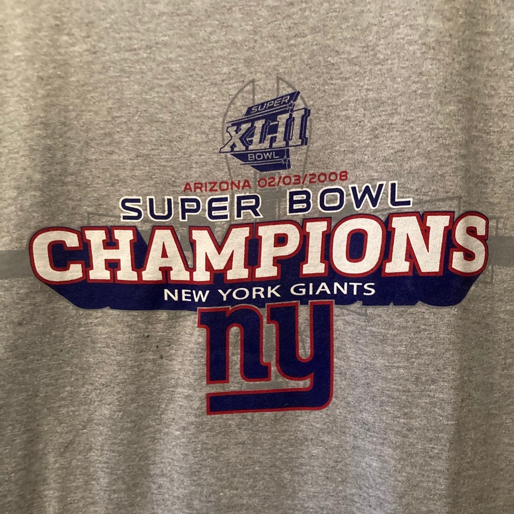 NFL NY GIANTS Super Bowl 2008